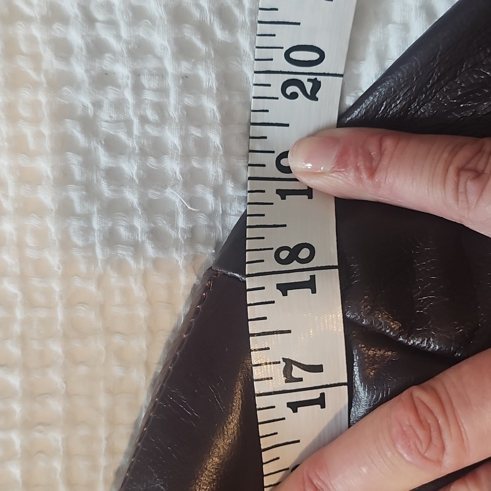 Genuine Leather Lined Coat - Picture 14 of 17